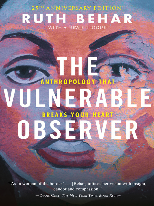 Title details for The Vulnerable Observer by Ruth Behar - Wait list